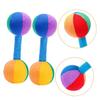 BESPORTBLE 2pcs Grip Dumbbell Rattle Soft Handle Soothing Lightweight Cloth Material Portable for Newborn Early Education and Sleep Comfort view 3