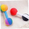 BESPORTBLE 2pcs Grip Dumbbell Rattle Soft Handle Soothing Lightweight Cloth Material Portable for Newborn Early Education and Sleep Comfort view 4