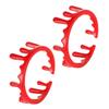SUPVOX 2Pcs Adjustable Metal Alloy Halloween Blood Rings Dark Vampire Costume Jewelry for Party Favors Cosplay Masquerades Carnivals and Festivals Accessories view 1