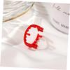 SUPVOX 2Pcs Adjustable Metal Alloy Halloween Blood Rings Dark Vampire Costume Jewelry for Party Favors Cosplay Masquerades Carnivals and Festivals Accessories view 4