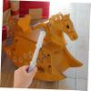 Gogogmee Plastic Rocking Horse Handlebar Replacement for Riding Ergonomic Antislip Grip Easy Assembly Rocking Handle for Horse Accessories view 4