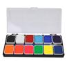 shenruifa 12 Colors Body Face Paint Water Based Halloween Party Ball Game Fan DIY Fancy Makeup Pigment view 1