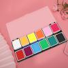 shenruifa 12 Colors Body Face Paint Water Based Halloween Party Ball Game Fan DIY Fancy Makeup Pigment view 2
