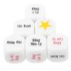 Beaupretty 6pcs Vietnamese Drinking Game Dices Cubes Lightweight Portable Party Props for Bar Pubs Adults Fun and Easy to Use view 1
