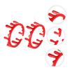 JUMPLAWN 2Pcs Alloy Open Rings Vampire Jewelry for Halloween Party Cosplay Spooky Blood Decoration Lightweight Accessories view 2