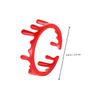 Parliky 2Pcs Adjustable Metal Alloy Blood Ring Halloween Vampire Jewelry for Costume Parties Carnivals and Festivals Eye Catching Open Design view 4