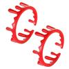 ERINGOGO 2Pcs Adjustable Blood Ring Halloween Vampire Costume Accessories Spooky Open Rings Lightweight Party Favor for Men Women view 1