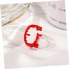 ERINGOGO 2Pcs Adjustable Blood Ring Halloween Vampire Costume Accessories Spooky Open Rings Lightweight Party Favor for Men Women view 4