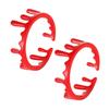 HONITANO 2Pcs Adjustable Blood Open Ring Lightweight Metal Alloy Halloween Vampire Costume Accessory for Parties Carnivals Masquerades view 1