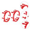 HONITANO 2Pcs Adjustable Blood Open Ring Lightweight Metal Alloy Halloween Vampire Costume Accessory for Parties Carnivals Masquerades view 2