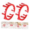 HONITANO 2Pcs Adjustable Blood Open Ring Lightweight Metal Alloy Halloween Vampire Costume Accessory for Parties Carnivals Masquerades view 4