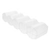 HEALSOPTHY Portable Poker Chip Case Transparent Compartment Chip Storage Box Wear Resistant Convenient Lightweight Poker Card Case view 1