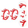 HEALSOPTHY 2Pcs Adjustable Halloween Vampire Open Rings Alloy Bloody Blood Splatter Jewelry for Party Cosplay Costume Decoration Comfortable Skin Friendly Spooky Accessories view 4