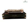 14" Brass Antique Telescope with Engraved Imprints  Pirate Collection Spyglass with Wooden Box  Antique Brass Pirate Scope Gift (Black Antique with Brass Style) view 2