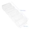 COOPHYA Transparent Poker Chip Case Large Capacity Token Holder with Compartment Tray Lightweight Cards Carrying Box for Poker and Card Storage view 2