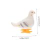 COOPHYA 5Pcs Wind Up Clockwork Pigeon Interactive Animal Plastic Simulation Boys Party Favors Bulk Random Color view 2