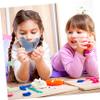 COOPHYA 5Pcs Wind Up Clockwork Pigeon Interactive Animal Plastic Simulation Boys Party Favors Bulk Random Color view 4