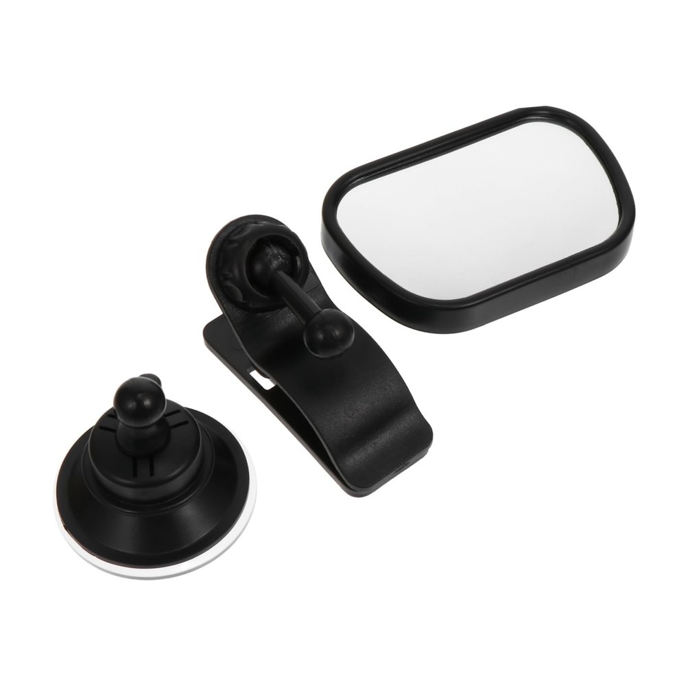 Toddmomy Car Rearview Mirror for Backseat Observation Stable Clip Installation Shatterproof and Wide Angle Safety Mirror for Comfortable Driving