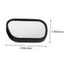 Toddmomy Car Rearview Mirror for Backseat Observation Stable Clip Installation Shatterproof and Wide Angle Safety Mirror for Comfortable Driving view 2