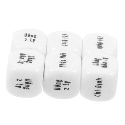 BESPORTBLE 6pcs Drinking for Adults Party Games Vietnamese for Bachelor Party Entertainment for and Bar Game Fun