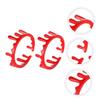 BESTonZON 2Pcs Adjustable Blood Ring Jewelry Open Rings Spooky Vampire Costume Accessories for Halloween Party Carnival Cosplay Festival view 2