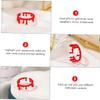 BESTonZON 2Pcs Adjustable Blood Ring Jewelry Open Rings Spooky Vampire Costume Accessories for Halloween Party Carnival Cosplay Festival view 3