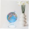 Abaodam World Globe Coin Bank for Terrestrial Saving Pot Desktop Money Container Encourages Saving Habits Fits Standard Coins and Bills Creative Educational Gift Random Color view 2