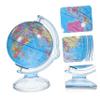 Abaodam World Globe Coin Bank for Terrestrial Saving Pot Desktop Money Container Encourages Saving Habits Fits Standard Coins and Bills Creative Educational Gift Random Color view 3