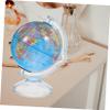 Abaodam World Globe Coin Bank for Terrestrial Saving Pot Desktop Money Container Encourages Saving Habits Fits Standard Coins and Bills Creative Educational Gift Random Color view 4