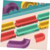 Yardwe DIY Assembled Marble Run Track for Colorful Bath Ball Drop Educational Birthday Gift with Safe Construction view 2