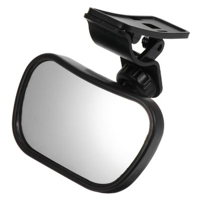 QUMIIRITY Car Mirror Black Impact Resistant Rearview Backseat Observation Mirror High Toughness Interior Rear View for Safe Monitoring While Driving