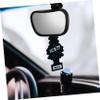 Kisangel Adjustable Car Rearview Mirror for Backseat Safety Wide Angle Observation Mirror with Stable Clip Installation Black Monitor for Drivers to Watch Rear view 4