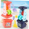 BESPORTBLE Plastic Beach for Interactive Sand Bucket Shovel and Sand Timer in Orange Lightweight Safe Abs Material for Outdoor Fun and Creative Play at Beach Sandbox view 2
