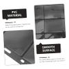 BESPORTBLE 10 Sheets Double Sided Transparent Inserts Wear Resistant PVC Standard Stamp Album Pages with Seven Rows for Collectors Reusable for Organizing Photos and Banknotes view 3