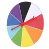 Abaodam Small Wall Mounted Prize Wheel with Erasable Surface Portable Lottery Game for Adults Construction for Home Office and Party Fun view 1