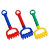 Beaupretty 3pcs Sand Rake Safe Beach Sand Play Tools in Yellow Red Blue Outdoor for Years Enhance Imagination and Motor Skills view 1