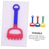 Beaupretty 3pcs Sand Rake Safe Beach Sand Play Tools in Yellow Red Blue Outdoor for Years Enhance Imagination and Motor Skills view 4