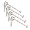 4Pcs Steel CVD Drive Shaft Transmission Axle for HSP 94123 94108 94102 1/10 RC Car High Performance CNC Machined Durable Replacement Parts (Silver) view 3