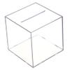 Abaodam Transparent Cube Piggy Bank Desktop Coin Container for Home Use Creative Saving Box for Adults Unique Educational Money Saver Gift Compact Design view 1