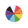 Beaupretty Small Wall Mounted Prize Wheel Turn Plate Portable DIY Spin Wheel for Fundraisers Parties Classrooms with Reusable Design view 2