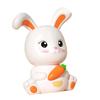 ADOCARN Plastic Bunny Piggy Bank for Cute Rabbit Coin Bank with Large Capacity Tabletop Decoration for Birthday Gift to Cultivate Saving Habits view 1