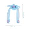 Healifty Unicorn Ear Hat Adorable Moving Earflap Cap for Party Festival Warm Winter Gift view 2