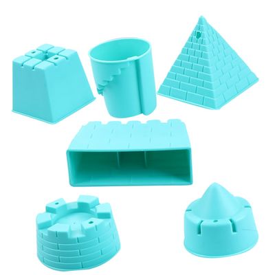 Abaodam 6pcs Beach Set with Sand Excavating Tools Lightweight Plastic Playset for Boys and Educational and Creative Outdoor Fun Random Colors Random Color