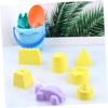 Abaodam 6pcs Beach Set with Sand Excavating Tools Lightweight Plastic Playset for Boys and Educational and Creative Outdoor Fun Random Colors Random Color view 4
