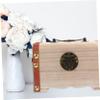 Abaodam Creative Wooden Money Container for Compact Multi Bank Storage Box DIY Coin Holder Educational Money Saving Premium Healthy Wood Design view 3