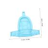 MOBUTOFU Adjustable Shower Mesh Bath Seat Net with Breathable Soft Mesh Fabric Skid Blue Bath Mat Support for Newborns Fits Various Tub Easy Installation and Secure Safety Design view 2