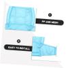 MOBUTOFU Adjustable Shower Mesh Bath Seat Net with Breathable Soft Mesh Fabric Skid Blue Bath Mat Support for Newborns Fits Various Tub Easy Installation and Secure Safety Design view 3