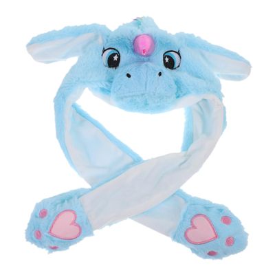 BESPORTBLE Adorable Moving Ear Unicorn Hat Cap Soft Warm Funny Party Christmas Easter Winter Festivals