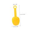 BESPORTBLE 8pcs Beach Shovel Portable Mini Sand Scoops in Red Yellow Blue Green Plastic Sand Digging Tools for Creative Outdoor Play and Sandcastle Building view 2
