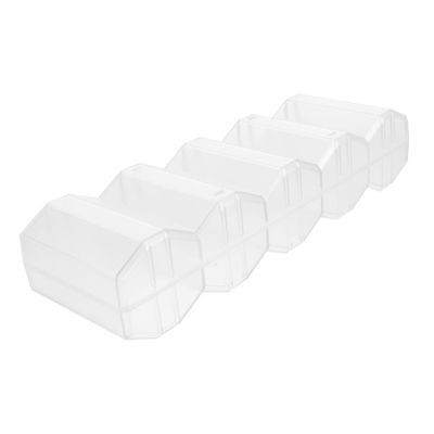 BESTonZON Poker Chip Carrier Case Portable Holder with Transparent Design for Scratch Protection and Easy Storage of Poker Cards and Chips